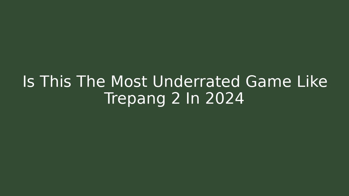 Is This The Most Underrated Game Like Trepang 2 In 2024